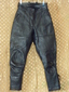 Motorradhose Gr. 36-38 Leder schwarz